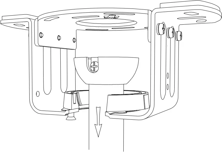 IHOMEadore A559401CB110V 8.7 Inch Bronze LED Indoor Ceiling Fan - b9