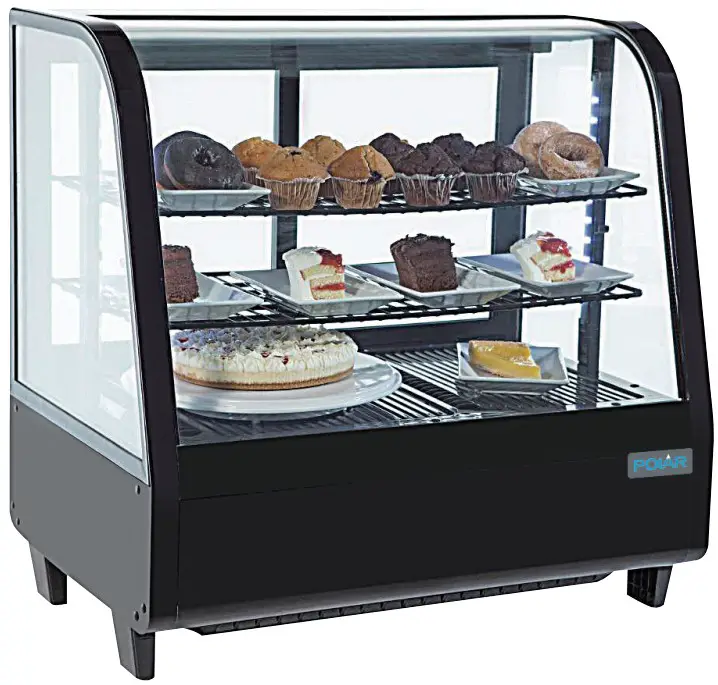 POLAR CC666 Countertop Food Display Fridge