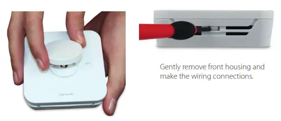 SALUS HTR230 Dial Thermostat - remove