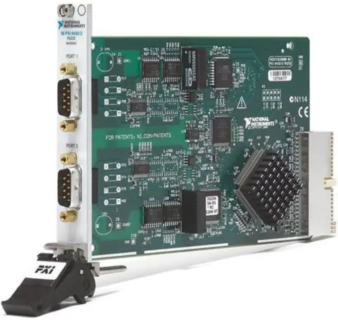 NATIONAL INSTRUMENTS PXI-8432-2 High-Performance Isolated 2-Port Serial Interface