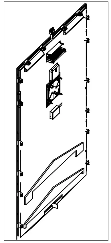 beko 978557EI Refrigerator - fresh food