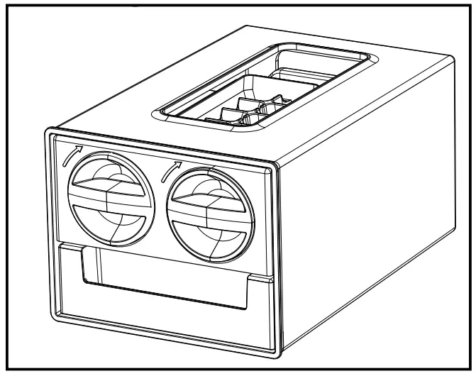 beko 978557EI Refrigerator - fresh food1