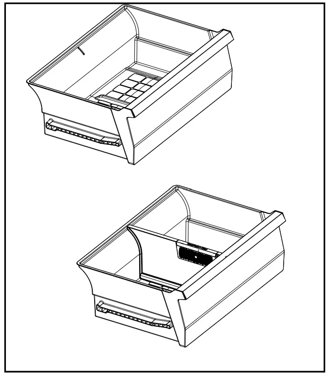 beko 978557EI Refrigerator - fresh food2