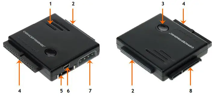 Conceptronic-CSATAi23U-SATA-and-IDE-to-USB-2.0-Adapter-fig-1