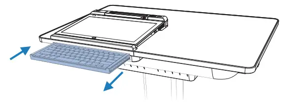 hovercam Pilot X S Wireless Digital Teaching Station - Keyboard