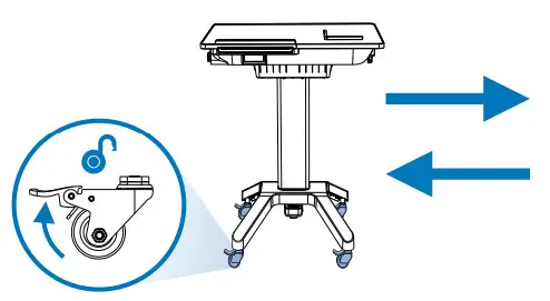 hovercam Pilot X S Wireless Digital Teaching Station - Moving