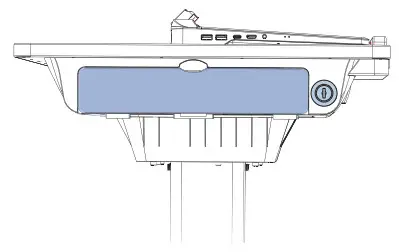 hovercam Pilot X S Wireless Digital Teaching Station - Storage Bay