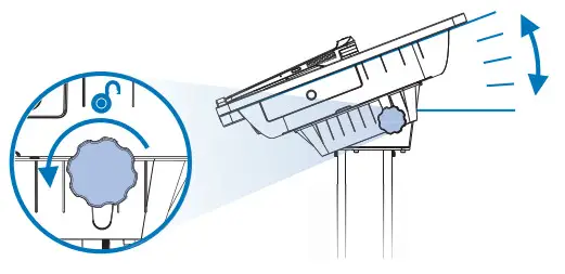 hovercam Pilot X S Wireless Digital Teaching Station - Tilt Angle