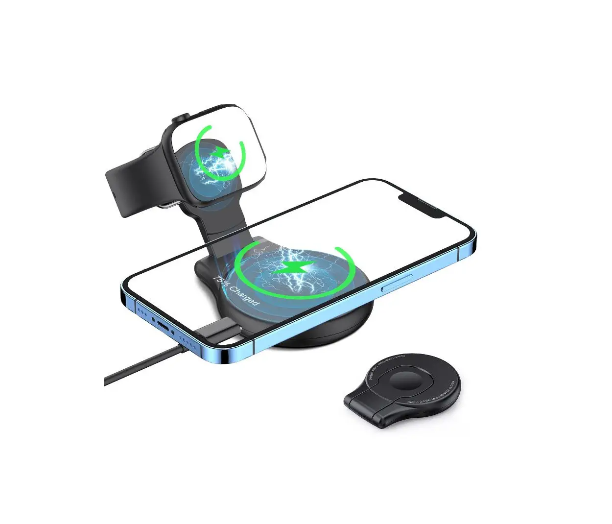 Chargers A9 Mag Leap Duo 3 In 1 Magnetic Wireless Charging Stand User Manual Chargers A9 Mag Leap Duo 3 In 1 Magnetic Wireless Charging Stand User Manual
