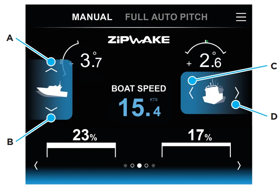 ZiPWAKE 2012311 Dynamic Trim Control System - ATTITUDE CONTROL