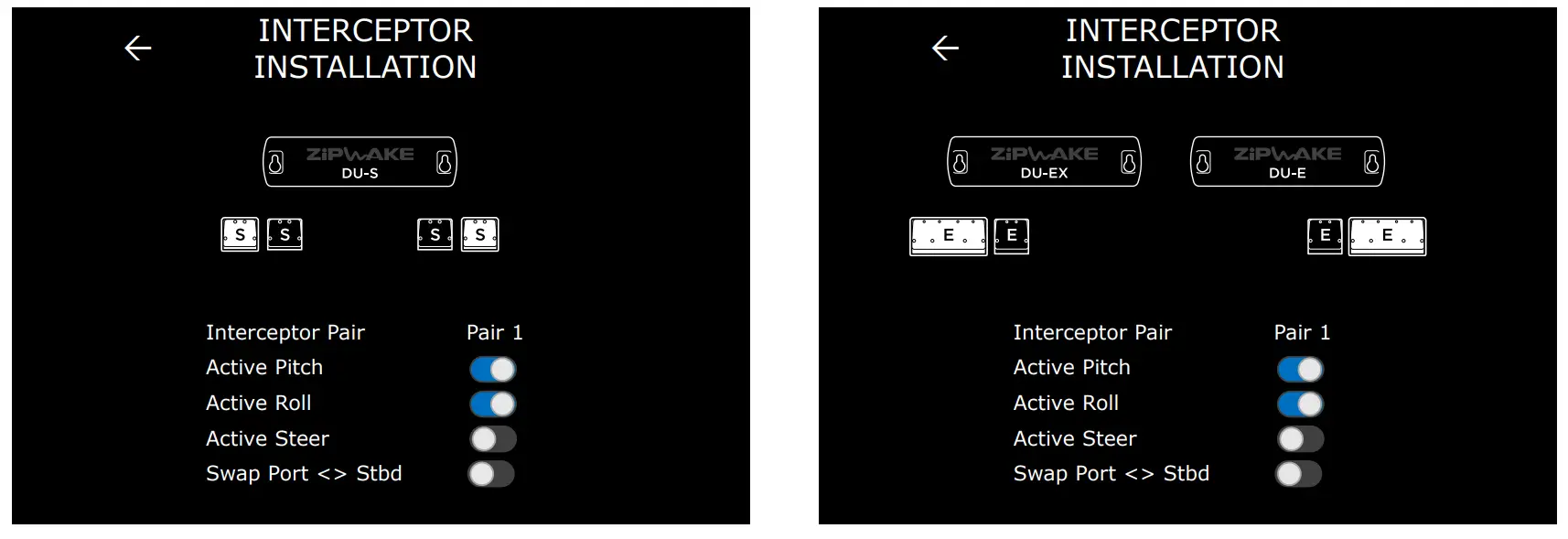 ZiPWAKE 2012311 Dynamic Trim Control System - INTERCEPTOR1