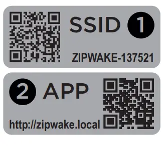 ZiPWAKE - qr