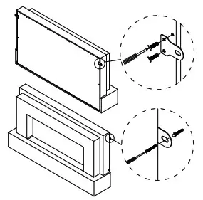 AmberGlo AGL035 Electric Fire with LED Effect Lights - INSTALLATION INSTRUCTIONS 2