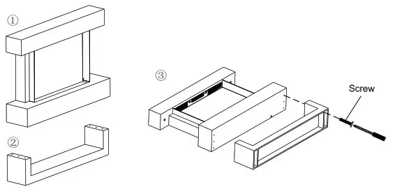 AmberGlo AGL035 Electric Fire with LED Effect Lights - INSTALLATION INSTRUCTIONS