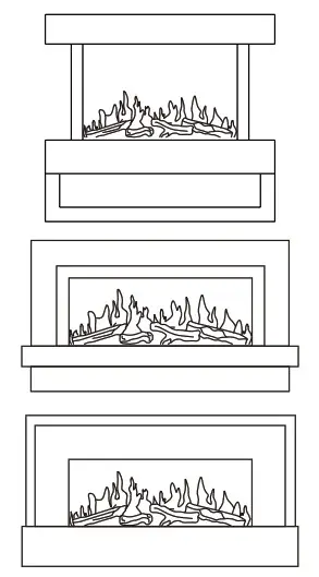 AmberGlo AGL035 Electric Fire with LED Effect Lights - cover