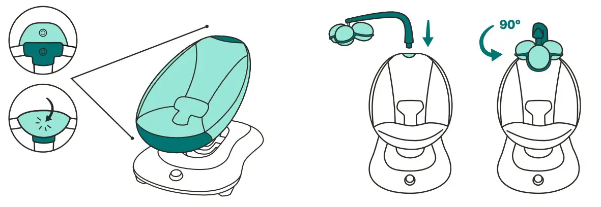 4moms 1048 Baby Rocker - TOYBAR