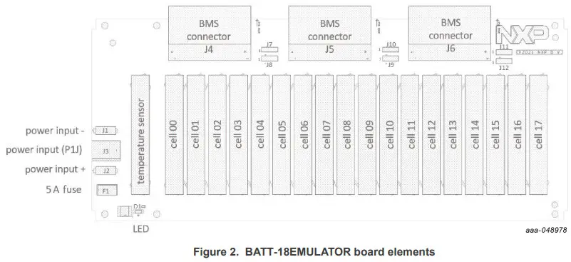 NXP UM11817 18 Cell Slider Battery Pack Emulator - fig 2