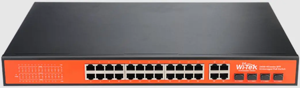 Wi-Tek WI-PS302GF-I Unmanaged Industrial Hardened PoE Switch