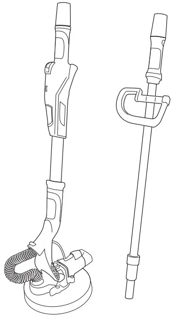 GRAPHITE 59G261 Drywall Sander -