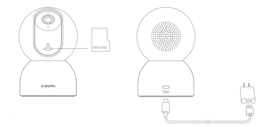 xiaomi C400 Smart Camera - charging