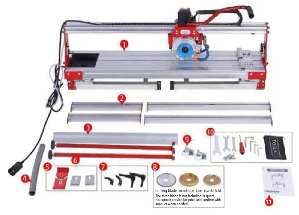 Wellers Hire 1200 Electric Ceramic Tile Stone Cutting 4