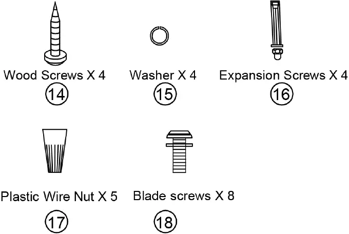 Bella Depot DC5209 Modern Ceiling Fan 02