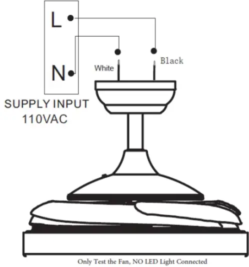 Bella Depot DC5209 Modern Ceiling Fan 20