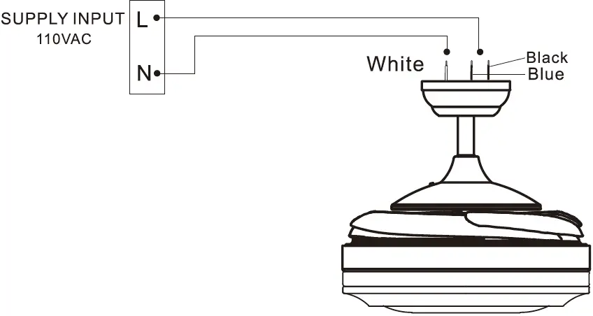 Bella Depot DC5209 Modern Ceiling Fan 21
