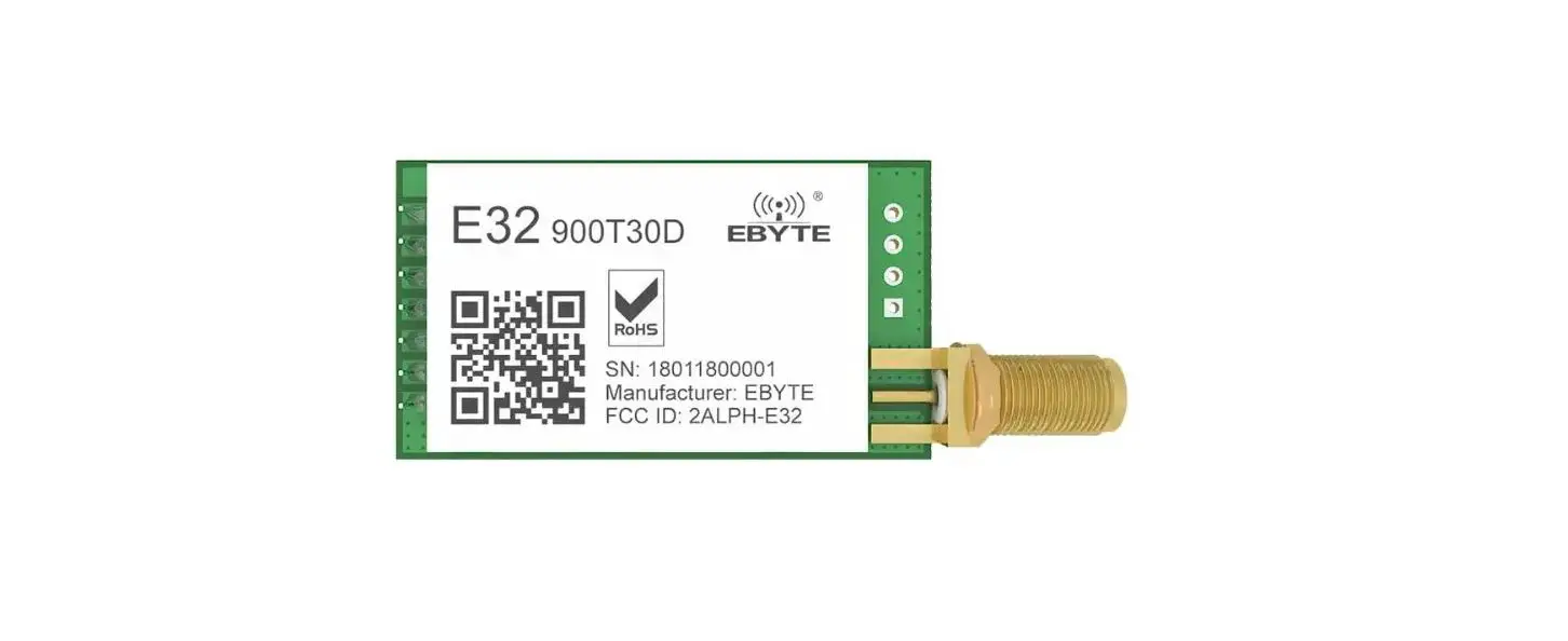 Ebyte E32-900t20d Sx1276 868mhz/915mhz Dip Wireless Module User Manual Ebyte E32-900t20d Sx1276 868mhz/915mhz Dip Wireless Module User Manual