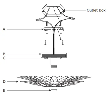CRYSTORAMA-500-SA-CEILING-Broche-One-Light-Ceiling-Mount-FIG-3
