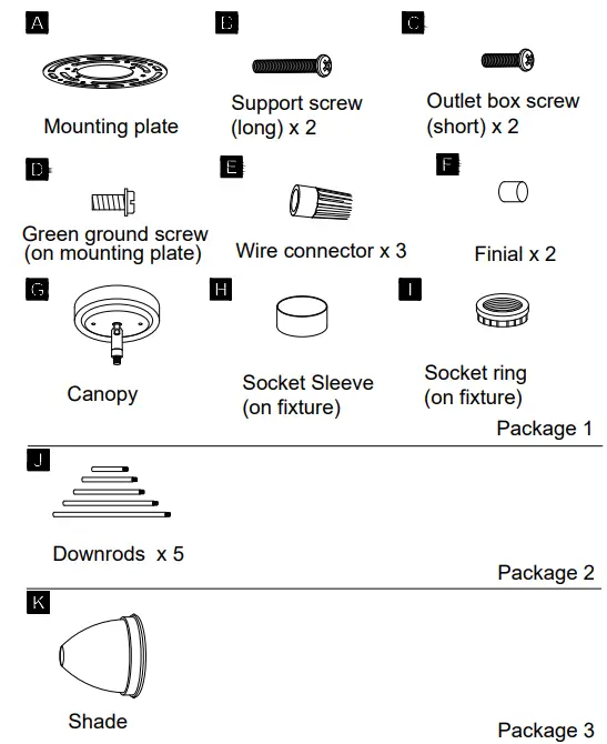 ACROMA 8101SNAZ 1-Light Cylinder Modern Pendant - HARDWARE INCLUDED