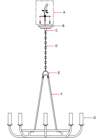 CRYSTOR-MA-BAI-A2108-AG-Bailey-8-Light-Chandelier-fig-2