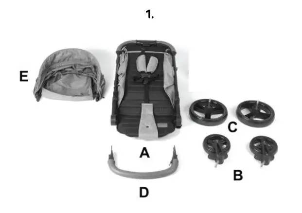 Kinderkraft-KSGRAN00BLK0000-Grande-Plus-Buggy-Lightweight-Stroller-01