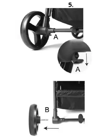 Kinderkraft-KSGRAN00BLK0000-Grande-Plus-Buggy-Lightweight-Stroller-05