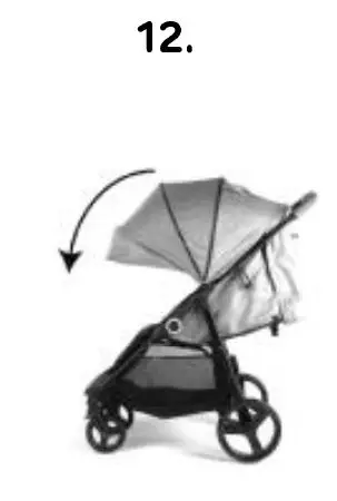 Kinderkraft-KSGRAN00BLK0000-Grande-Plus-Buggy-Lightweight-Stroller-12