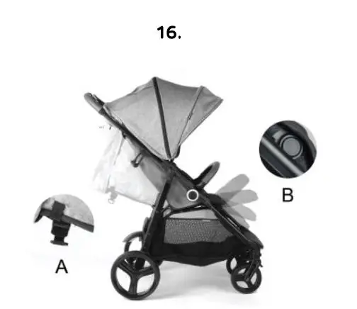 Kinderkraft-KSGRAN00BLK0000-Grande-Plus-Buggy-Lightweight-Stroller-16