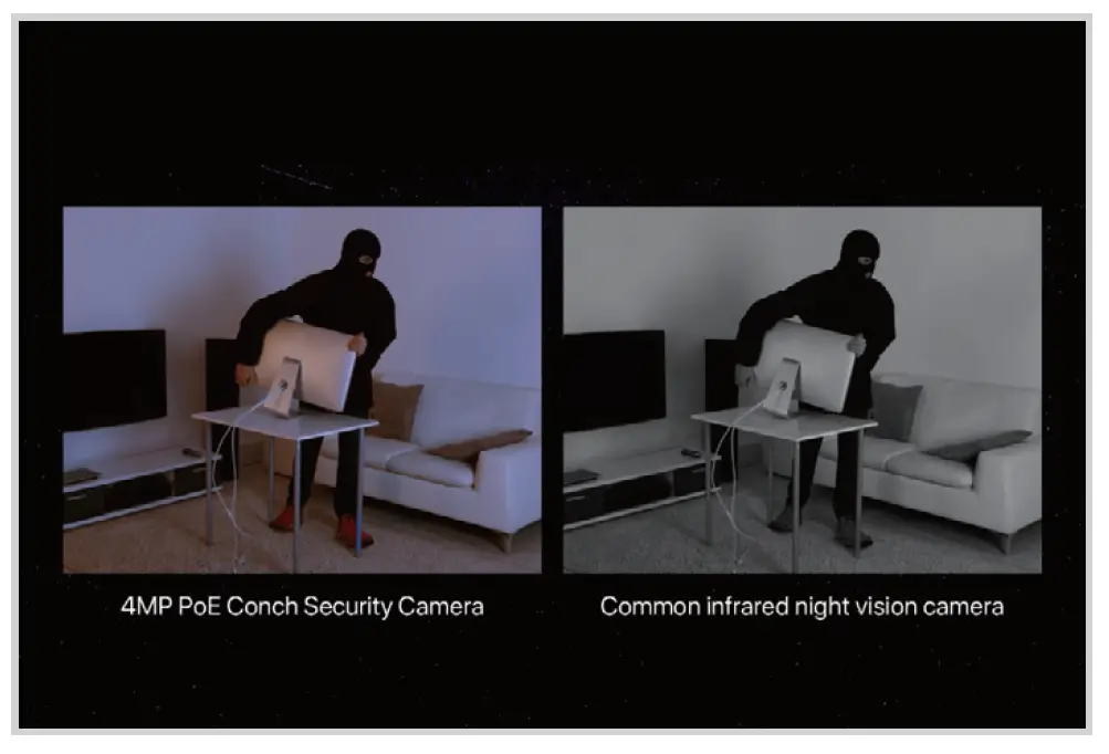 Tenda IC7-PRS-4 PoE Conch Security Camera 5