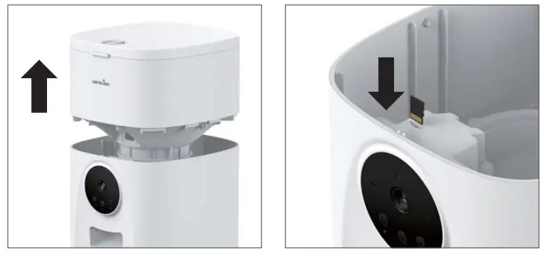 wansview P1 Automatic Pet Feeder - card