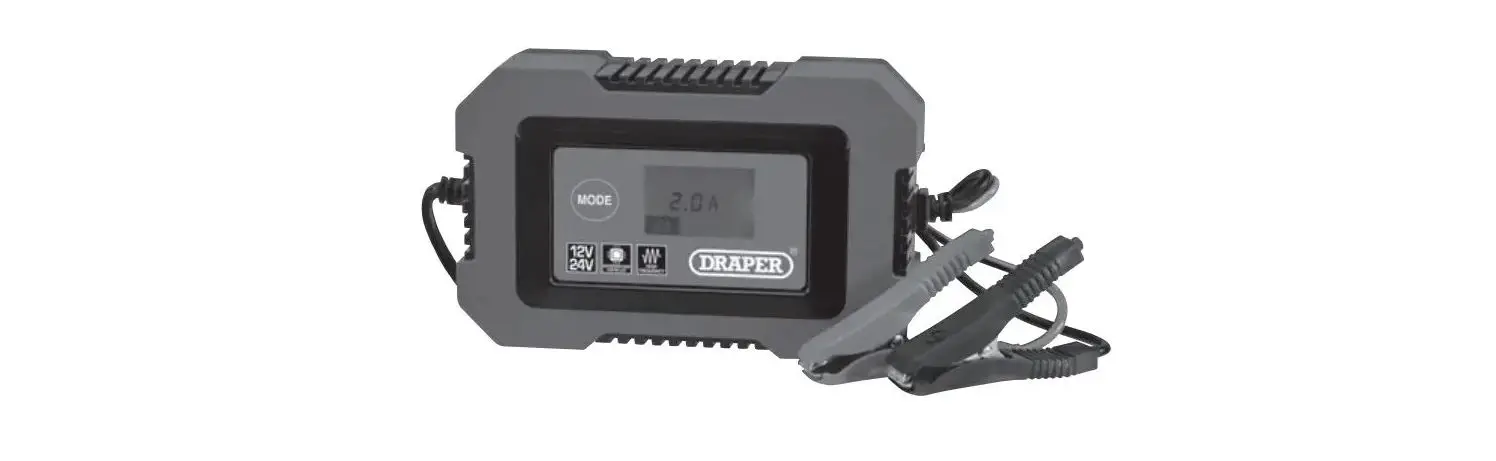 Draper 70547 12v Or 24v Battery Charger Instruction Manual Draper 70547 12v Or 24v Battery Charger Instruction Manual
