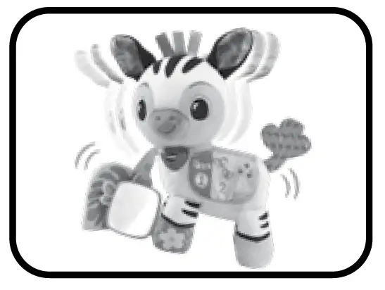 550803 On-the-Go Soft Zebra 5