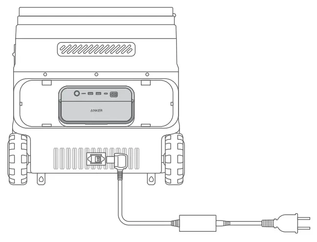 ANKER A17A2 EverFrost Powered Cooler 50 - AC Power 1