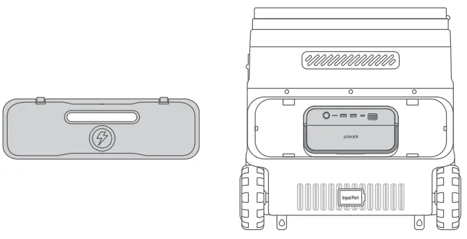 ANKER A17A2 EverFrost Powered Cooler 50 - Battery 1