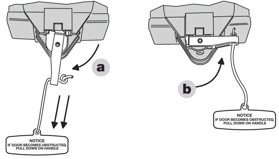 Using the Garage Door Operator