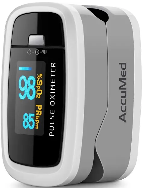 AccuMed-CMS-50D1-Fingertip-Pulse-Oximeter-Blood-Oxygen-Sensor-Product