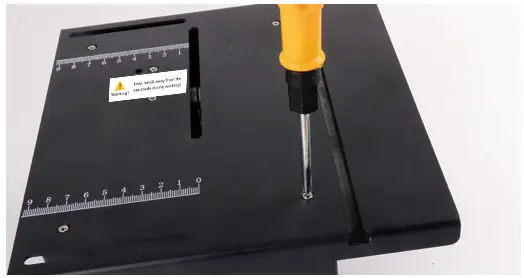 VEVOR LXGD TJ 79501 Mini Table Saw - Function and usage introduction 11