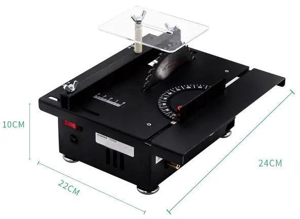VEVOR LXGD TJ 79501 Mini Table Saw - Product Parameters