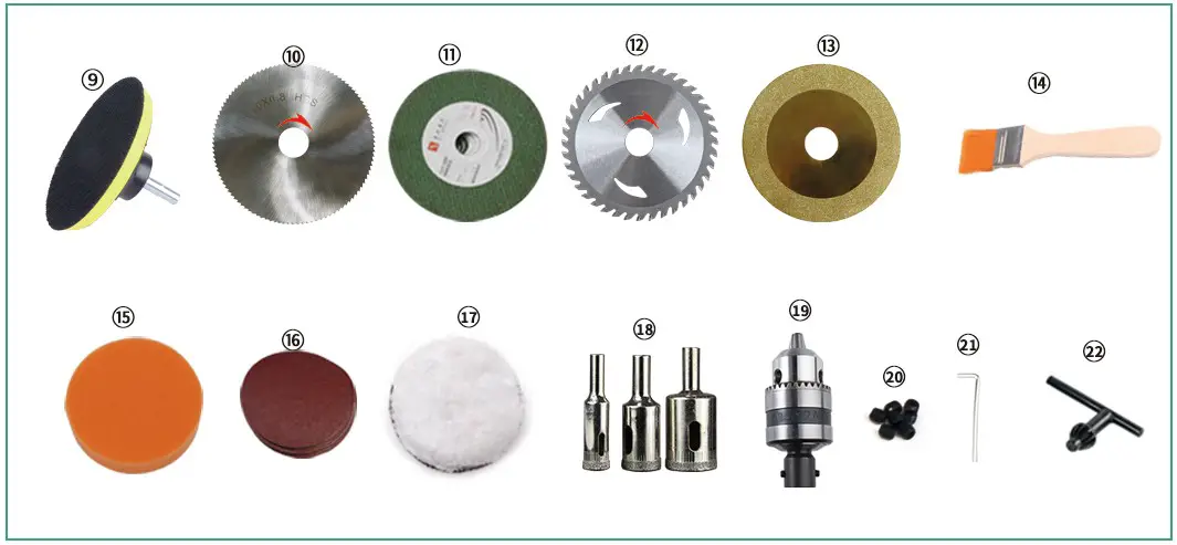 VEVOR LXGD TJ 79501 Mini Table Saw - Table saw List 2