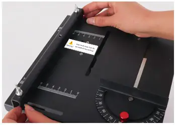 VEVOR LXGD TJ 79501 Mini Table Saw - Table saw installation 5