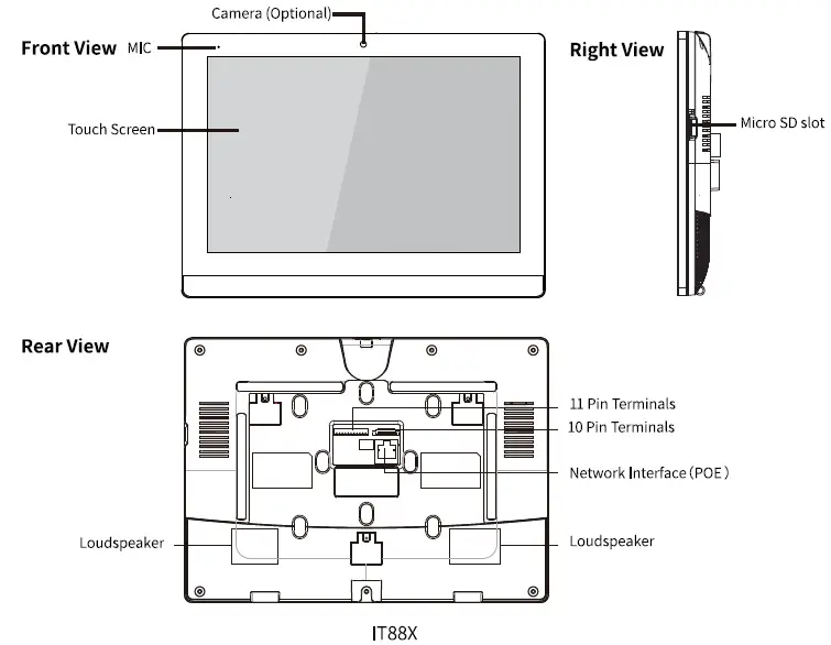 Akuvox IT88S 10 Inch Smart Intercom Panel fig-4