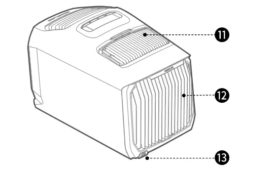 ECOFLOW EFKT210 Wave 2 Portable Air Conditioner - Parts 2